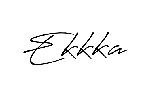 Antro_Vectra_Bolder is a professional signature style that is perfect for those who want to add a touch of class to their signature. It is also a great choice for those who want to make their signature more unique. Get Ekkka name to fancy signature for free. Ekkka signature style 7 images and pictures png