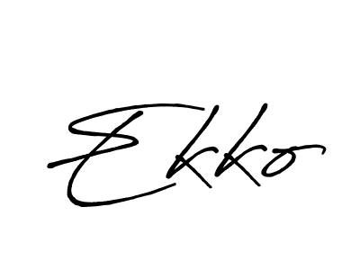 Once you've used our free online signature maker to create your best signature Antro_Vectra_Bolder style, it's time to enjoy all of the benefits that Ekko name signing documents. Ekko signature style 7 images and pictures png