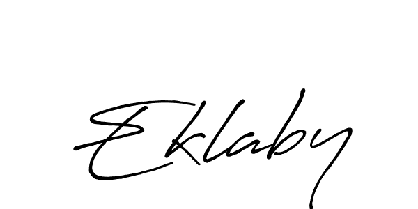 Make a beautiful signature design for name Eklaby. Use this online signature maker to create a handwritten signature for free. Eklaby signature style 7 images and pictures png