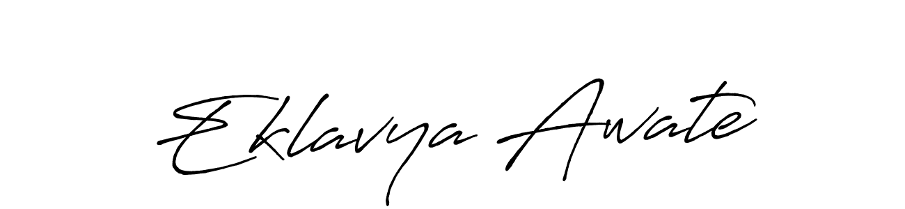 if you are searching for the best signature style for your name Eklavya Awate. so please give up your signature search. here we have designed multiple signature styles  using Antro_Vectra_Bolder. Eklavya Awate signature style 7 images and pictures png