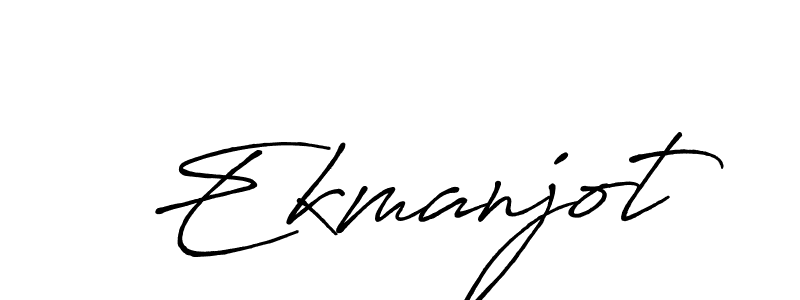 Make a beautiful signature design for name Ekmanjot. Use this online signature maker to create a handwritten signature for free. Ekmanjot signature style 7 images and pictures png