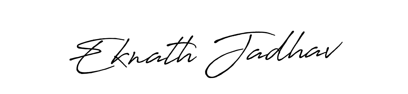 if you are searching for the best signature style for your name Eknath Jadhav. so please give up your signature search. here we have designed multiple signature styles  using Antro_Vectra_Bolder. Eknath Jadhav signature style 7 images and pictures png