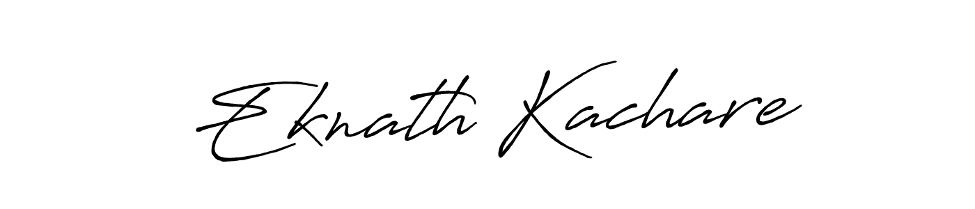 Make a beautiful signature design for name Eknath Kachare. Use this online signature maker to create a handwritten signature for free. Eknath Kachare signature style 7 images and pictures png