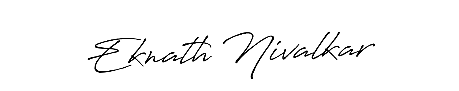 Make a beautiful signature design for name Eknath Nivalkar. Use this online signature maker to create a handwritten signature for free. Eknath Nivalkar signature style 7 images and pictures png