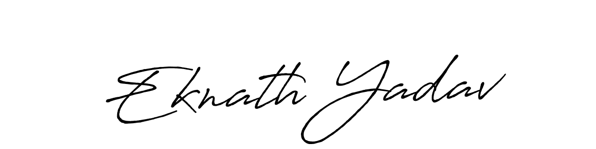 Make a beautiful signature design for name Eknath Yadav. Use this online signature maker to create a handwritten signature for free. Eknath Yadav signature style 7 images and pictures png