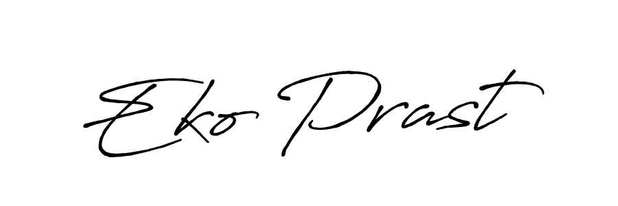 if you are searching for the best signature style for your name Eko Prast. so please give up your signature search. here we have designed multiple signature styles  using Antro_Vectra_Bolder. Eko Prast signature style 7 images and pictures png