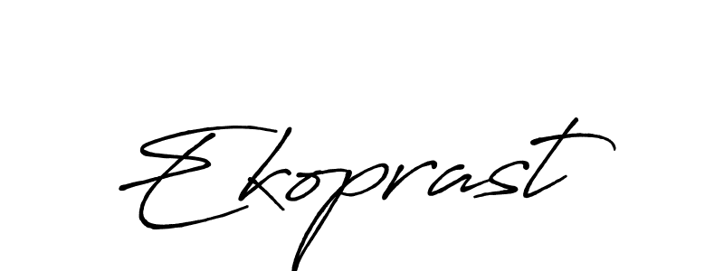 Similarly Antro_Vectra_Bolder is the best handwritten signature design. Signature creator online .You can use it as an online autograph creator for name Ekoprast. Ekoprast signature style 7 images and pictures png