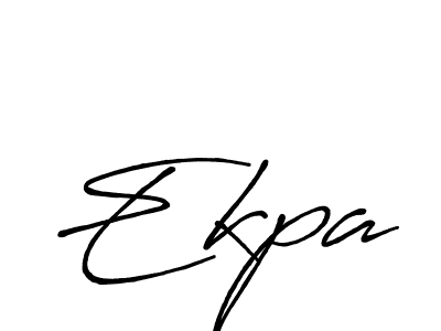 Make a beautiful signature design for name Ekpa. Use this online signature maker to create a handwritten signature for free. Ekpa signature style 7 images and pictures png