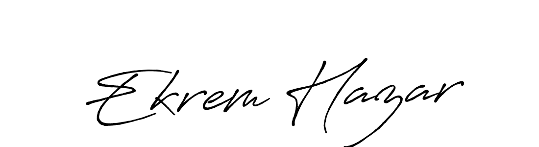 You can use this online signature creator to create a handwritten signature for the name Ekrem Hazar. This is the best online autograph maker. Ekrem Hazar signature style 7 images and pictures png