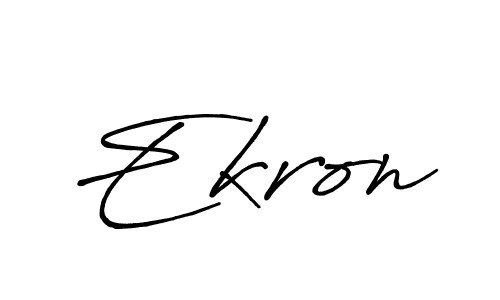 Once you've used our free online signature maker to create your best signature Antro_Vectra_Bolder style, it's time to enjoy all of the benefits that Ekron name signing documents. Ekron signature style 7 images and pictures png