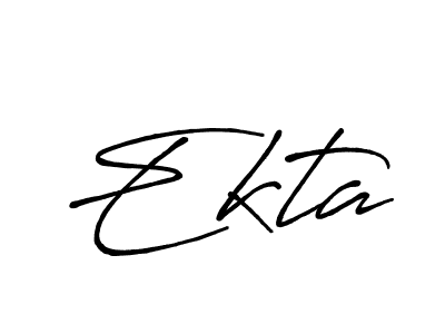 Similarly Antro_Vectra_Bolder is the best handwritten signature design. Signature creator online .You can use it as an online autograph creator for name Ekta. Ekta signature style 7 images and pictures png