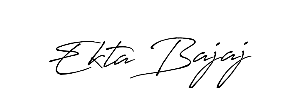 Also You can easily find your signature by using the search form. We will create Ekta Bajaj name handwritten signature images for you free of cost using Antro_Vectra_Bolder sign style. Ekta Bajaj signature style 7 images and pictures png