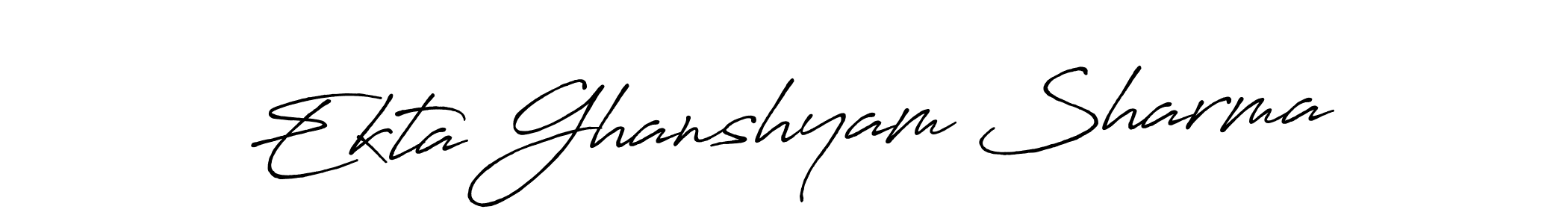 You can use this online signature creator to create a handwritten signature for the name Ekta Ghanshyam Sharma. This is the best online autograph maker. Ekta Ghanshyam Sharma signature style 7 images and pictures png