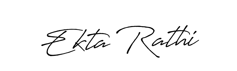 Make a beautiful signature design for name Ekta Rathi. Use this online signature maker to create a handwritten signature for free. Ekta Rathi signature style 7 images and pictures png