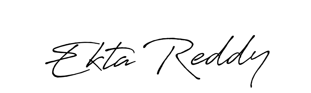 The best way (Antro_Vectra_Bolder) to make a short signature is to pick only two or three words in your name. The name Ekta Reddy include a total of six letters. For converting this name. Ekta Reddy signature style 7 images and pictures png