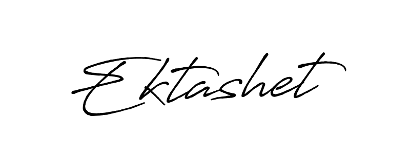 Ektashet stylish signature style. Best Handwritten Sign (Antro_Vectra_Bolder) for my name. Handwritten Signature Collection Ideas for my name Ektashet. Ektashet signature style 7 images and pictures png