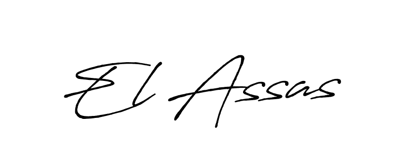 if you are searching for the best signature style for your name El Assas. so please give up your signature search. here we have designed multiple signature styles  using Antro_Vectra_Bolder. El Assas signature style 7 images and pictures png