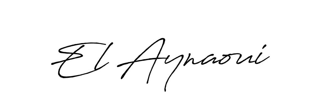 Best and Professional Signature Style for El Aynaoui. Antro_Vectra_Bolder Best Signature Style Collection. El Aynaoui signature style 7 images and pictures png