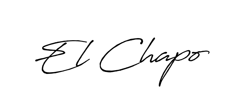 You should practise on your own different ways (Antro_Vectra_Bolder) to write your name (El Chapo) in signature. don't let someone else do it for you. El Chapo signature style 7 images and pictures png