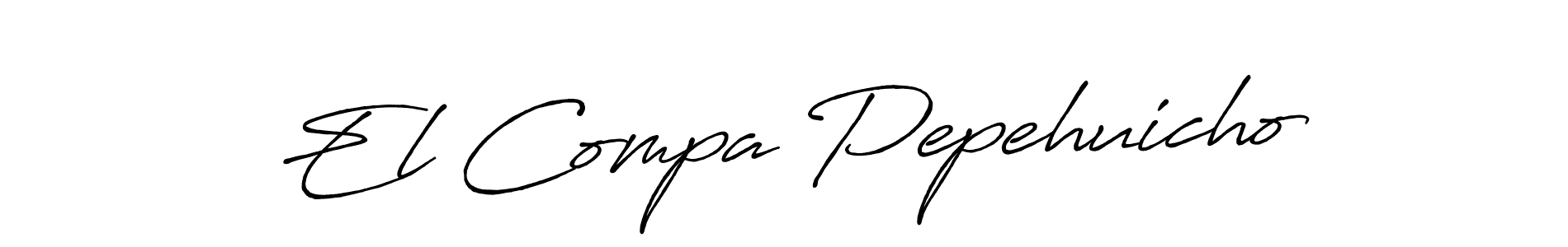This is the best signature style for the El Compa Pepehuicho name. Also you like these signature font (Antro_Vectra_Bolder). Mix name signature. El Compa Pepehuicho signature style 7 images and pictures png