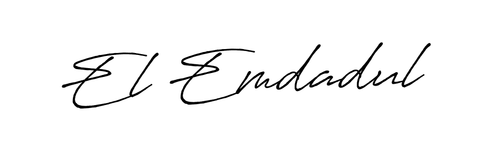 How to Draw El Emdadul signature style? Antro_Vectra_Bolder is a latest design signature styles for name El Emdadul. El Emdadul signature style 7 images and pictures png