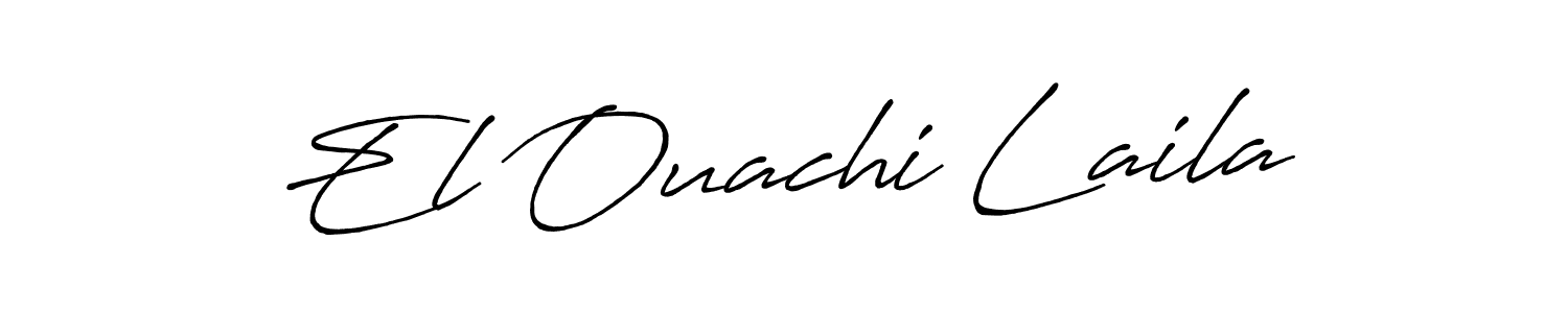 This is the best signature style for the El Ouachi Laila name. Also you like these signature font (Antro_Vectra_Bolder). Mix name signature. El Ouachi Laila signature style 7 images and pictures png