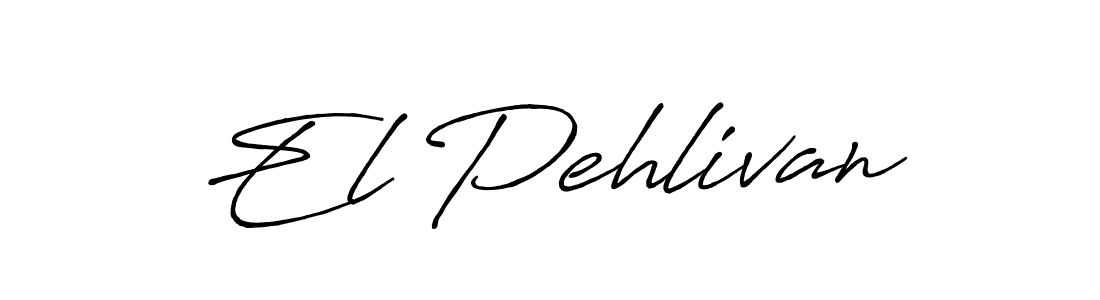 The best way (Antro_Vectra_Bolder) to make a short signature is to pick only two or three words in your name. The name El Pehlivan include a total of six letters. For converting this name. El Pehlivan signature style 7 images and pictures png