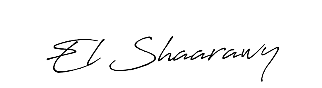 Design your own signature with our free online signature maker. With this signature software, you can create a handwritten (Antro_Vectra_Bolder) signature for name El Shaarawy. El Shaarawy signature style 7 images and pictures png