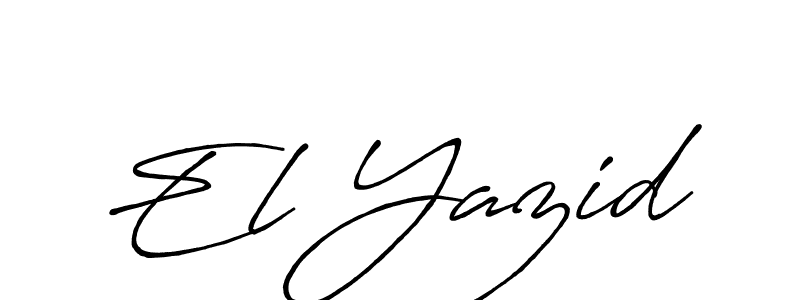 It looks lik you need a new signature style for name El Yazid. Design unique handwritten (Antro_Vectra_Bolder) signature with our free signature maker in just a few clicks. El Yazid signature style 7 images and pictures png