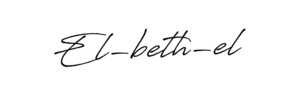 Best and Professional Signature Style for El-beth-el. Antro_Vectra_Bolder Best Signature Style Collection. El-beth-el signature style 7 images and pictures png
