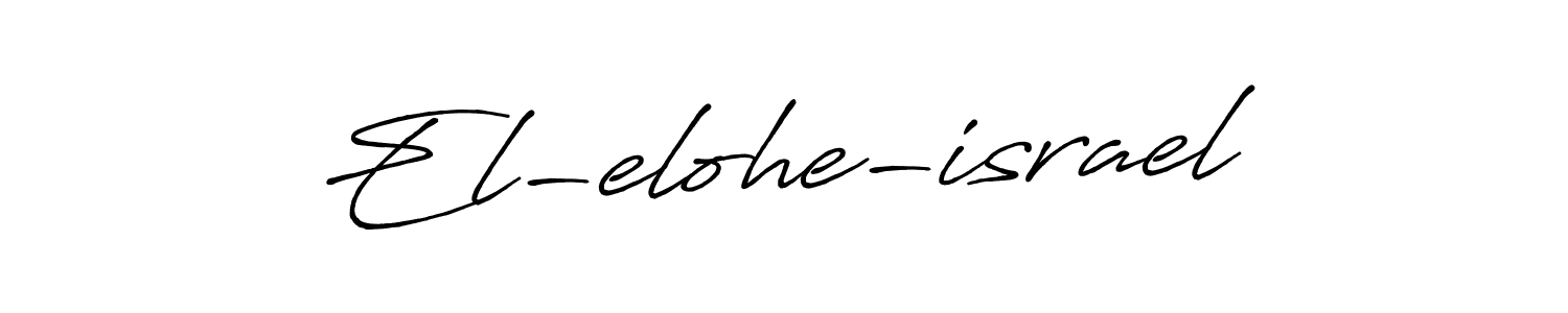 Make a beautiful signature design for name El-elohe-israel. Use this online signature maker to create a handwritten signature for free. El-elohe-israel signature style 7 images and pictures png