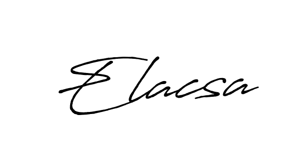 How to Draw Elacsa signature style? Antro_Vectra_Bolder is a latest design signature styles for name Elacsa. Elacsa signature style 7 images and pictures png