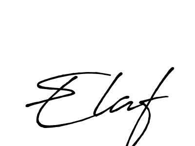 Make a beautiful signature design for name Elaf. Use this online signature maker to create a handwritten signature for free. Elaf signature style 7 images and pictures png