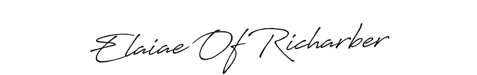 Make a beautiful signature design for name Elaiae Of Richarber. Use this online signature maker to create a handwritten signature for free. Elaiae Of Richarber signature style 7 images and pictures png