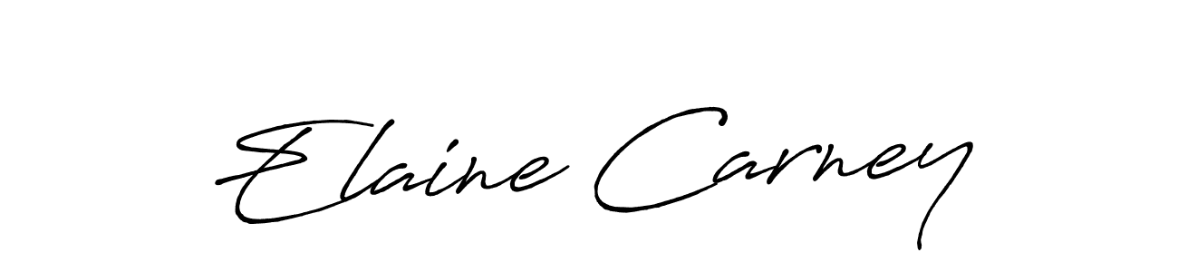 Once you've used our free online signature maker to create your best signature Antro_Vectra_Bolder style, it's time to enjoy all of the benefits that Elaine Carney name signing documents. Elaine Carney signature style 7 images and pictures png