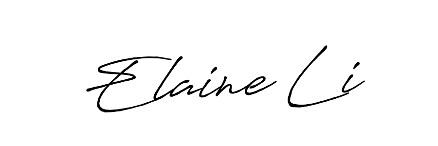 Check out images of Autograph of Elaine Li name. Actor Elaine Li Signature Style. Antro_Vectra_Bolder is a professional sign style online. Elaine Li signature style 7 images and pictures png