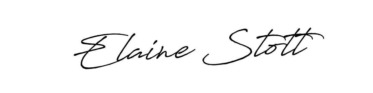 How to Draw Elaine Stott signature style? Antro_Vectra_Bolder is a latest design signature styles for name Elaine Stott. Elaine Stott signature style 7 images and pictures png