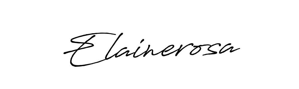 Make a beautiful signature design for name Elainerosa. Use this online signature maker to create a handwritten signature for free. Elainerosa signature style 7 images and pictures png