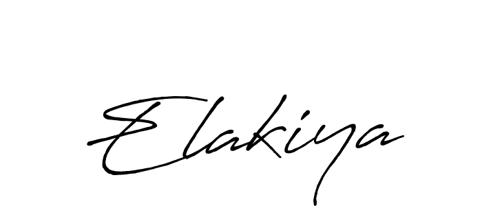 How to make Elakiya signature? Antro_Vectra_Bolder is a professional autograph style. Create handwritten signature for Elakiya name. Elakiya signature style 7 images and pictures png