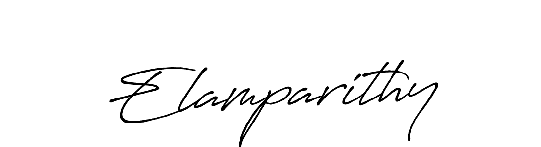 You can use this online signature creator to create a handwritten signature for the name Elamparithy. This is the best online autograph maker. Elamparithy signature style 7 images and pictures png