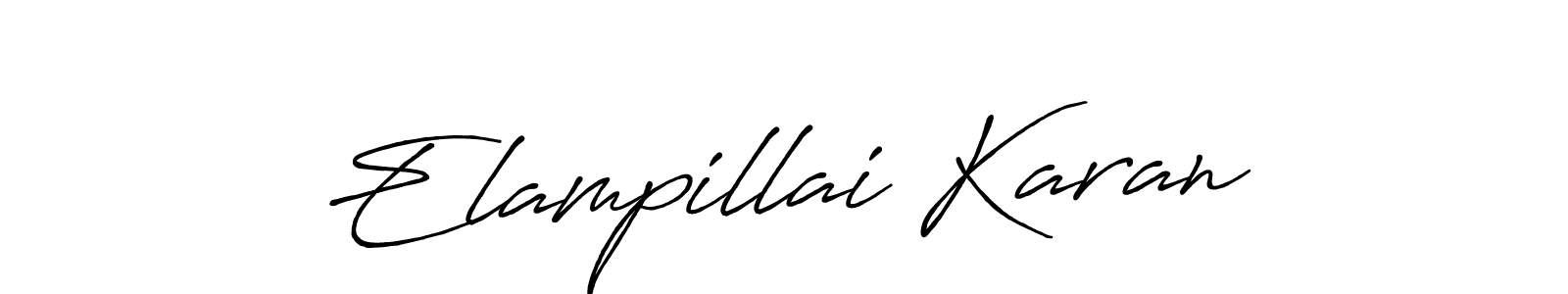 Similarly Antro_Vectra_Bolder is the best handwritten signature design. Signature creator online .You can use it as an online autograph creator for name Elampillai Karan. Elampillai Karan signature style 7 images and pictures png