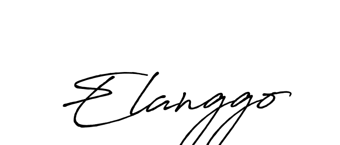 Make a beautiful signature design for name Elanggo. With this signature (Antro_Vectra_Bolder) style, you can create a handwritten signature for free. Elanggo signature style 7 images and pictures png