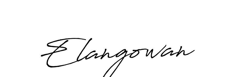 if you are searching for the best signature style for your name Elangowan. so please give up your signature search. here we have designed multiple signature styles  using Antro_Vectra_Bolder. Elangowan signature style 7 images and pictures png