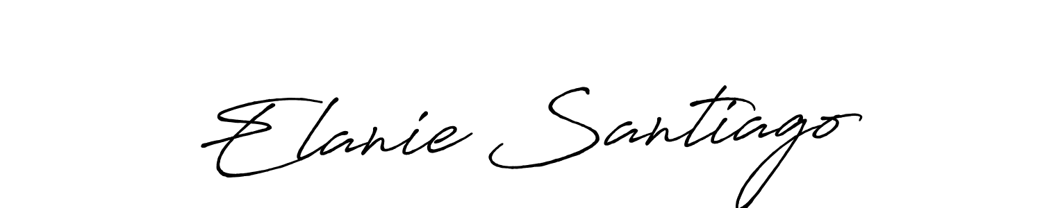 Check out images of Autograph of Elanie Santiago name. Actor Elanie Santiago Signature Style. Antro_Vectra_Bolder is a professional sign style online. Elanie Santiago signature style 7 images and pictures png
