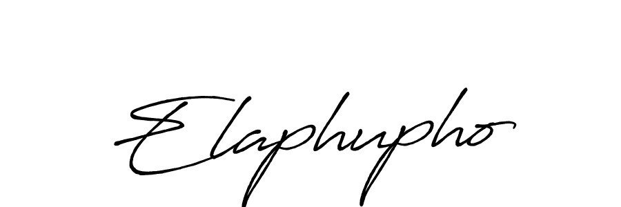 It looks lik you need a new signature style for name Elaphupho. Design unique handwritten (Antro_Vectra_Bolder) signature with our free signature maker in just a few clicks. Elaphupho signature style 7 images and pictures png