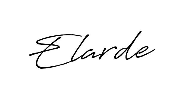 if you are searching for the best signature style for your name Elarde. so please give up your signature search. here we have designed multiple signature styles  using Antro_Vectra_Bolder. Elarde signature style 7 images and pictures png
