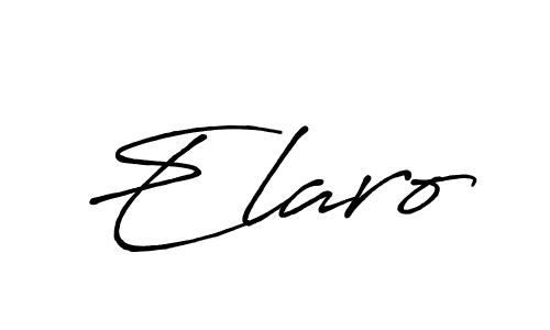 Similarly Antro_Vectra_Bolder is the best handwritten signature design. Signature creator online .You can use it as an online autograph creator for name Elaro. Elaro signature style 7 images and pictures png