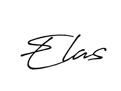 Design your own signature with our free online signature maker. With this signature software, you can create a handwritten (Antro_Vectra_Bolder) signature for name Elas. Elas signature style 7 images and pictures png