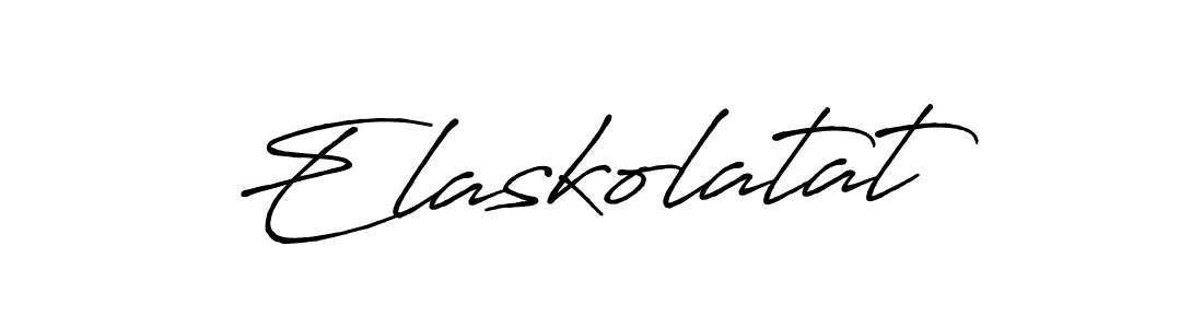 Also You can easily find your signature by using the search form. We will create Elaskolatat name handwritten signature images for you free of cost using Antro_Vectra_Bolder sign style. Elaskolatat signature style 7 images and pictures png