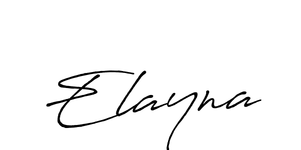 if you are searching for the best signature style for your name Elayna. so please give up your signature search. here we have designed multiple signature styles  using Antro_Vectra_Bolder. Elayna signature style 7 images and pictures png